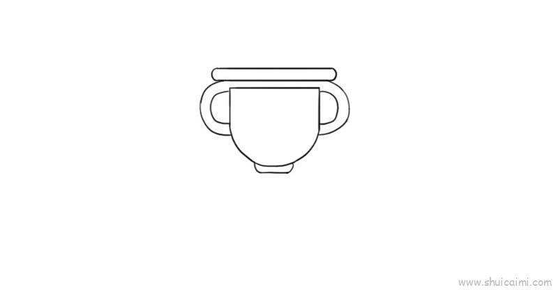 奖杯儿童画怎么画 奖杯简笔画图片