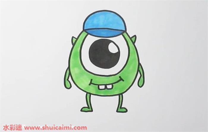 大眼仔怎么画 大眼仔简笔画简单