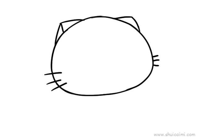 CC猫儿童画怎么画 CC猫简笔画图片大全