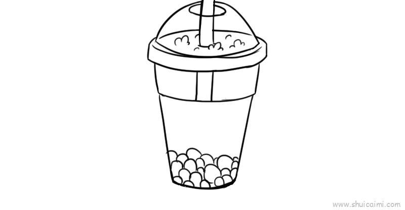 奶茶儿童画怎么画 奶茶简笔画画法