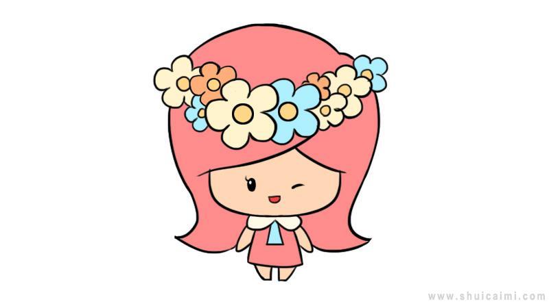 十二星座q版萌图处女座简笔画怎么画 十二星座q版萌图处女座简笔画简单又好看