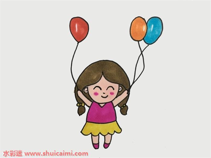 六一怎么画 好看六一简笔画步骤图