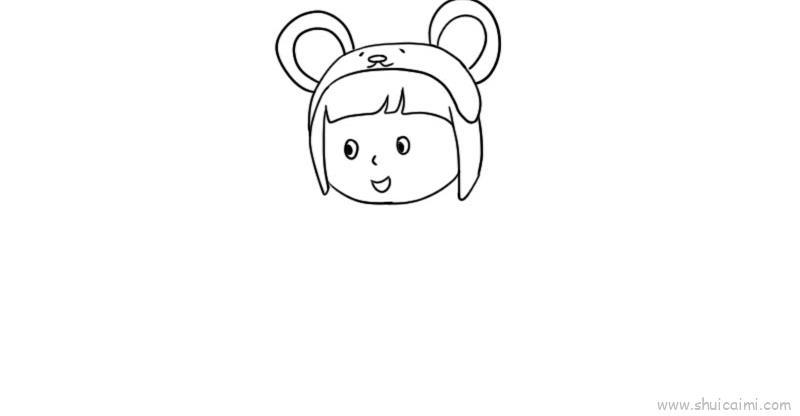 迎接鼠年儿童儿童画怎么画 迎接鼠年儿童简笔画图片大全