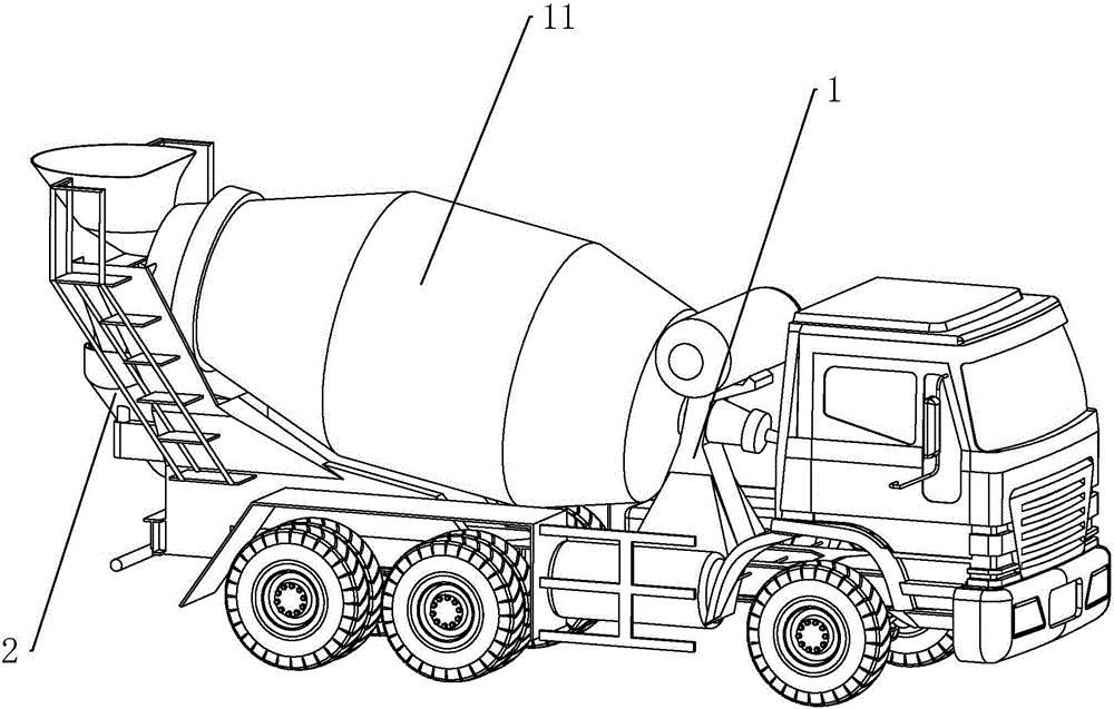 搅拌车简笔画 搅拌车简笔画图片大全