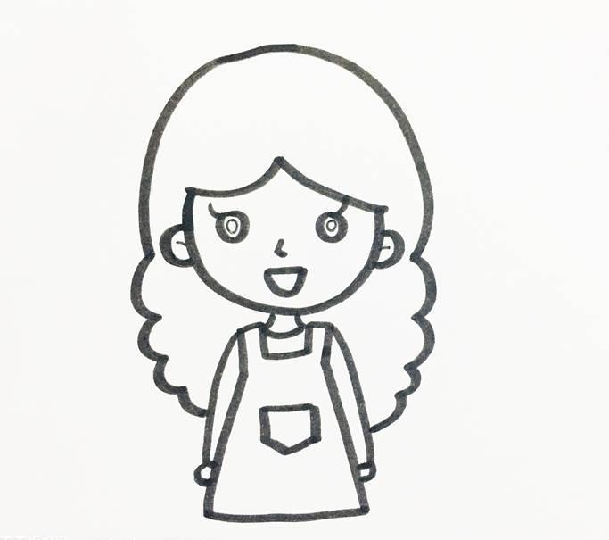 妈妈简笔画 妈妈简笔画简单又漂亮