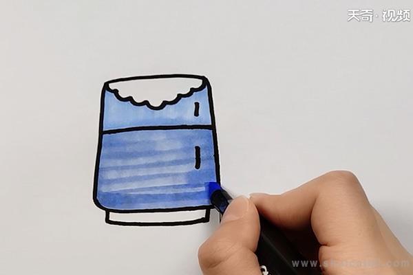 冰箱简笔画怎么画 冰箱简笔画步骤