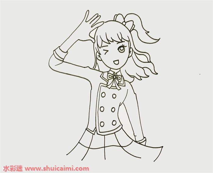 菲梦少女怎么画 菲梦少女简笔画图片大全