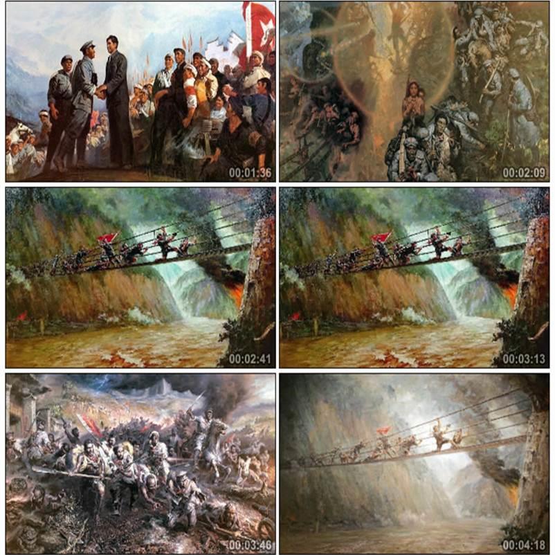 七律长征简笔画 七律长征简笔画图片