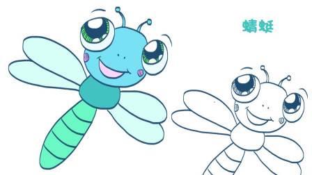 蜻蜓简笔画 蜻蜓简笔画简单又漂亮