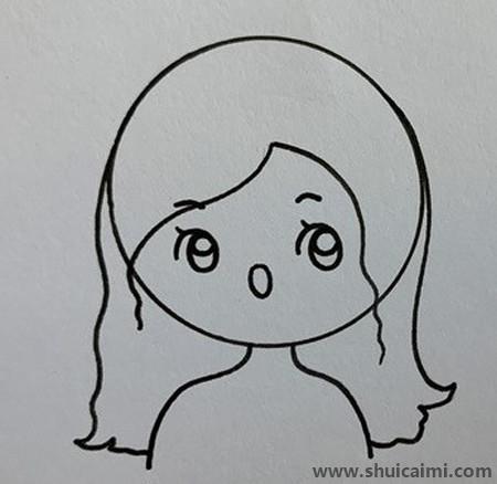 简笔画卡通音乐老师绘画教程