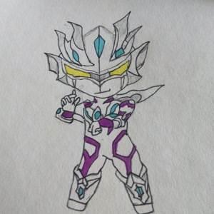 赛罗奥特曼简笔画图片大全 无限赛罗奥特曼简笔画图片大全