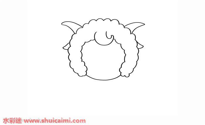 喜羊羊怎么画 喜羊羊简笔画彩色