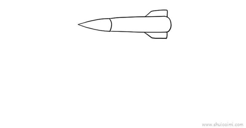 航空母舰儿童画怎么画 航空母舰简笔画步骤