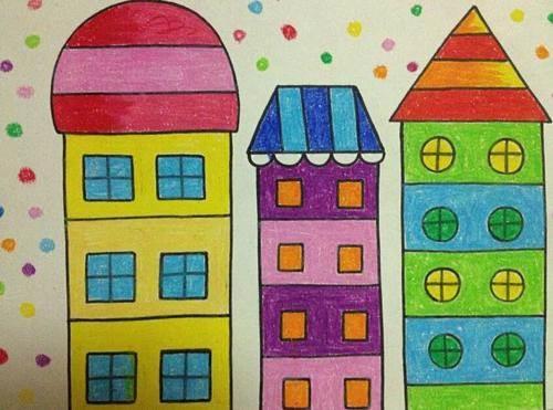 高楼的简笔画图片大全 高楼的简笔画图片大全可爱