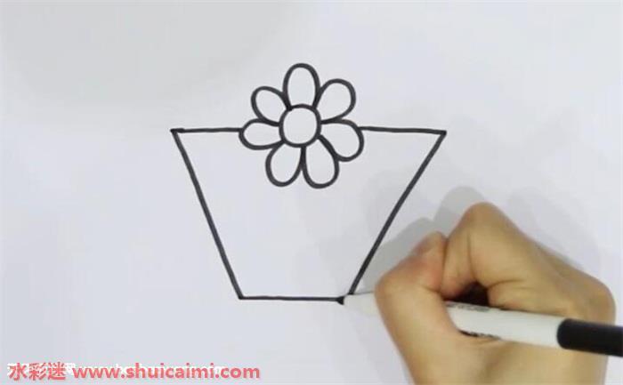花束怎么画 花束简笔画简单彩色