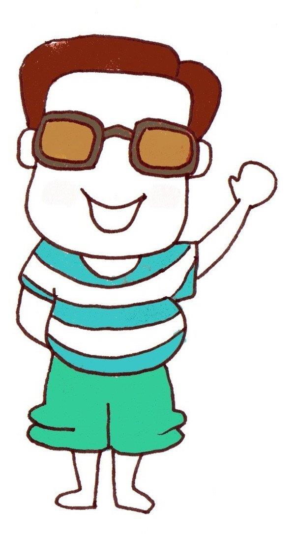 我们这一家简笔画怎么画 我们这一家简笔画画法