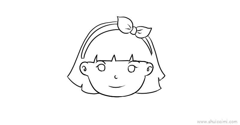 脑袋儿童画怎么画 脑袋简笔画顺序