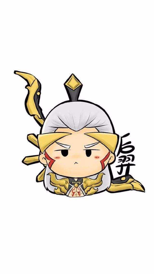 后羿简笔画 后羿简笔画图片大全
