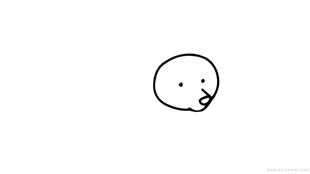 棕熊简笔画怎么画？棕熊简笔画详细步骤教程