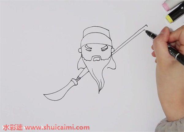 q版三国人物怎么画 q版三国人物简笔画步骤