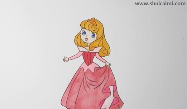 爱洛公主简笔画怎么画 爱洛公主简笔画好看