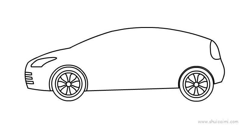 车子儿童画怎么画 车子简笔画画法