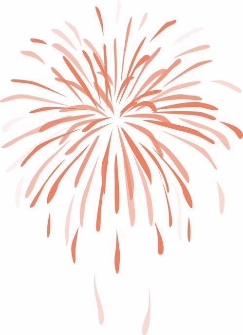 春节的烟花怎么画简笔画 过年的烟花怎么画简笔画