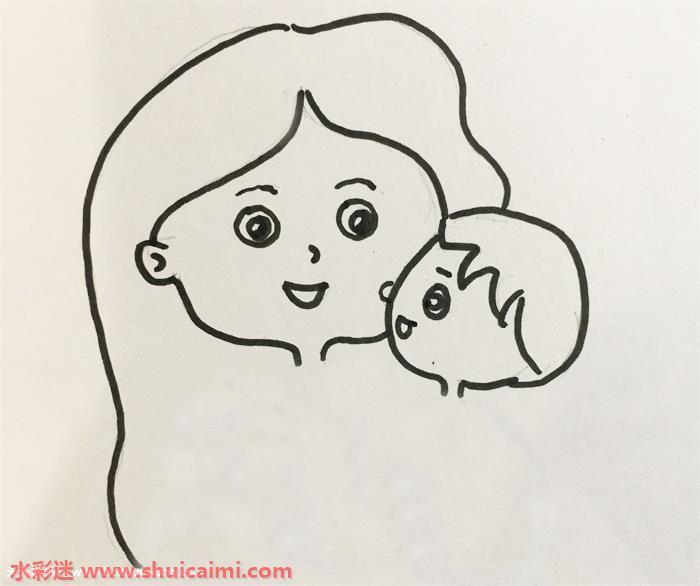 母亲节怎么画 母亲节简笔画漂亮彩色