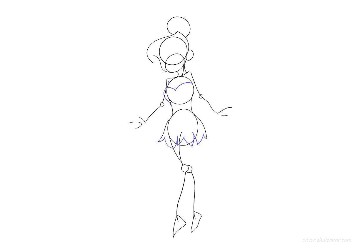 小叮当怎么画 小叮当简笔画简单又漂亮彩色