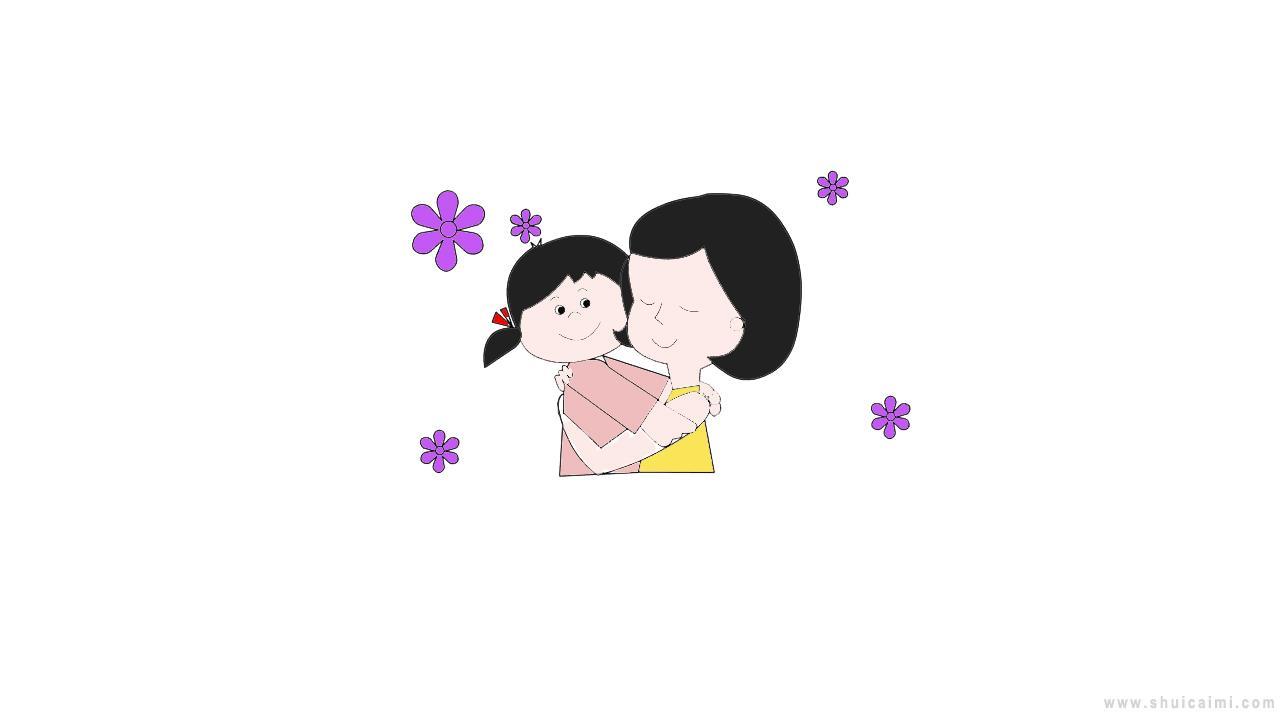 老师拥抱孩子简笔画怎么画 老师拥抱孩子简笔画图片大全