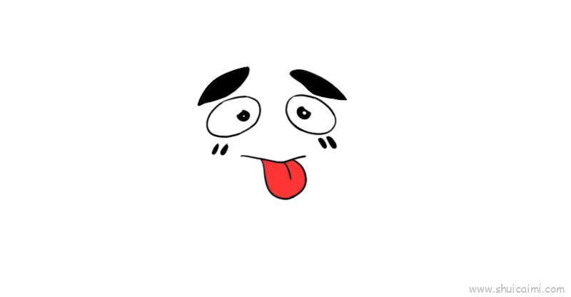表情儿童画怎么画 表情简笔画图片