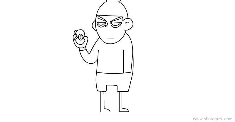 五六七儿童画怎么画 五六七简笔画步骤