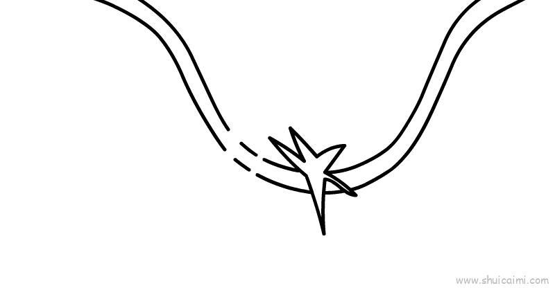 漏电火花儿童画怎么画 漏电火花简笔画画法
