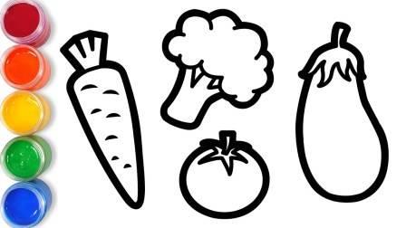 幼儿蔬菜简笔画图片大全 幼儿蔬菜简笔画