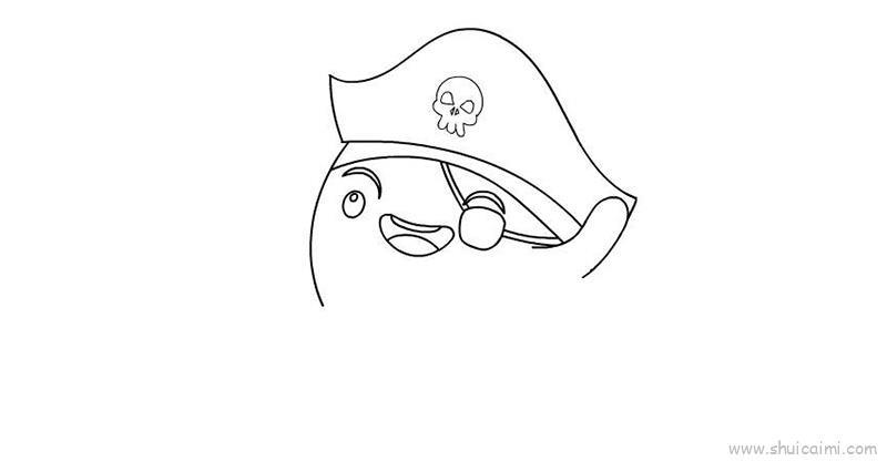 恐怖幽灵鬼怪儿童画怎么画 恐怖幽灵鬼怪简笔画简单