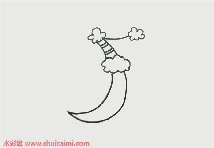 月亮怎么画 月亮简笔画简单彩色