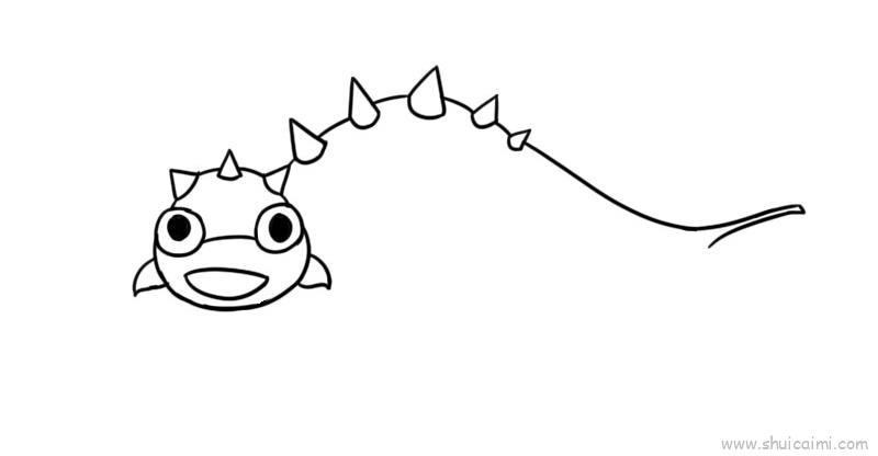帮帮龙儿童画怎么画 帮帮龙简笔画好看