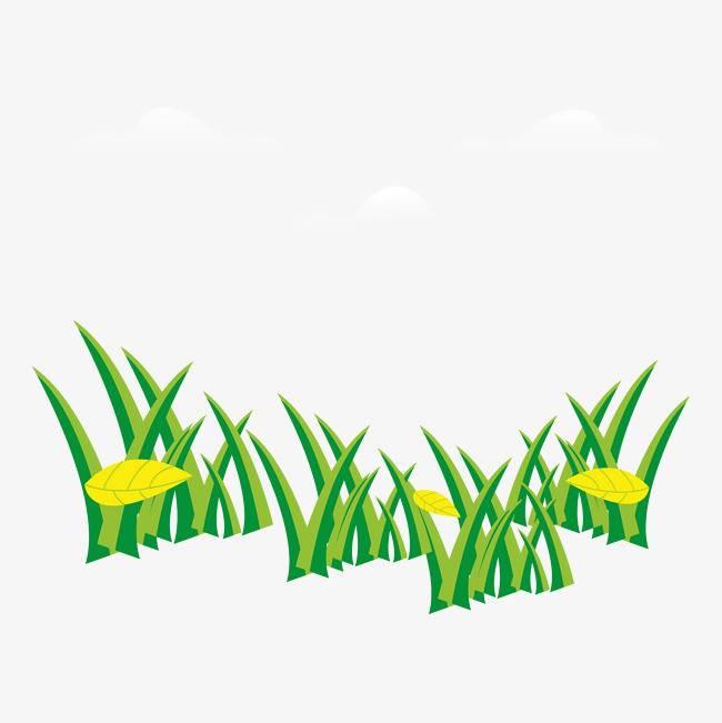 草地简笔画 草地简笔画带颜色带花