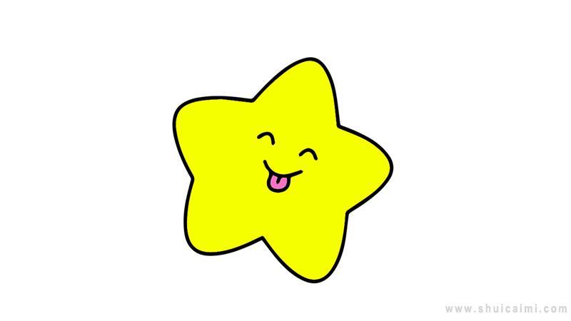 小星星简笔画怎么画 小星星简笔画步骤