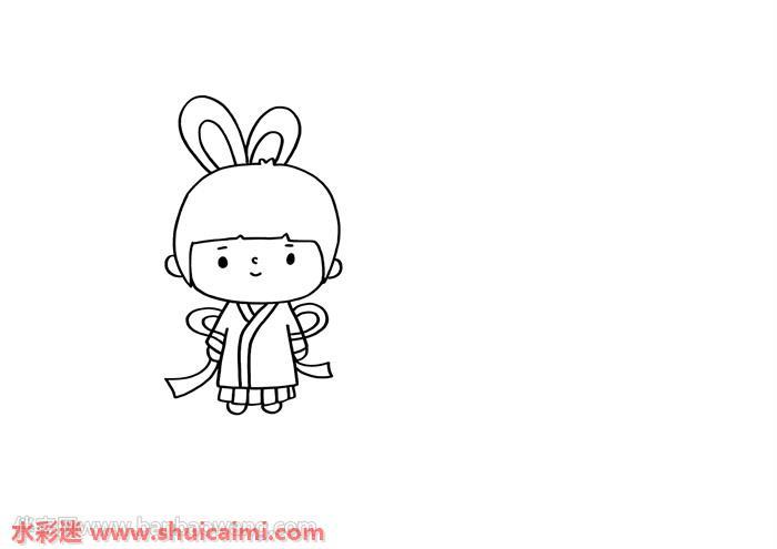 牛郎织女怎么画 牛郎织女简笔画简单易画彩色