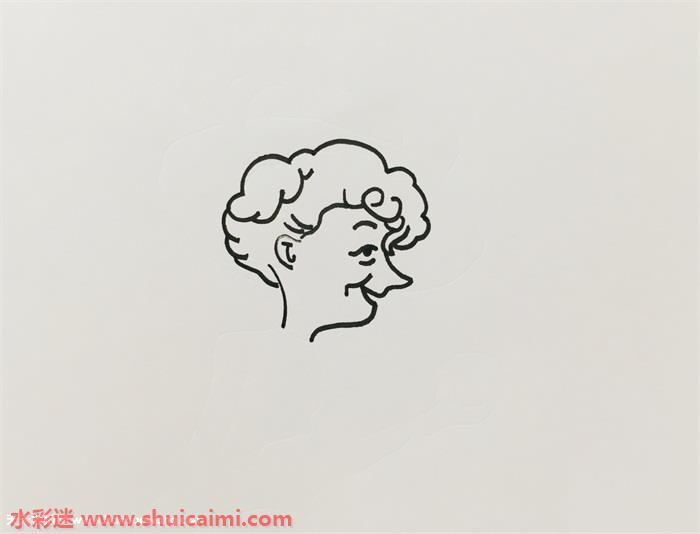 苹果树上外婆怎么画 苹果树上外婆简笔画图片大全