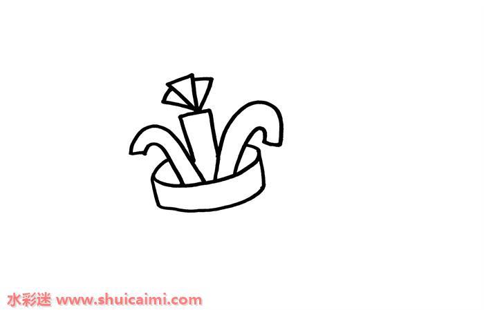 圣诞袜怎么画 圣诞袜简笔画图片带颜色