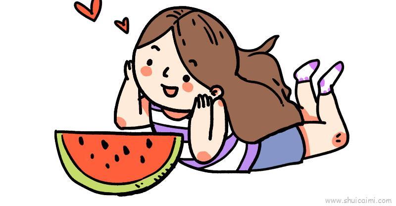 夏至儿童画怎么画 夏至简笔画图片大全