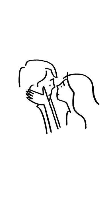 吻的简笔画图片大全 吻的简笔画怎么画