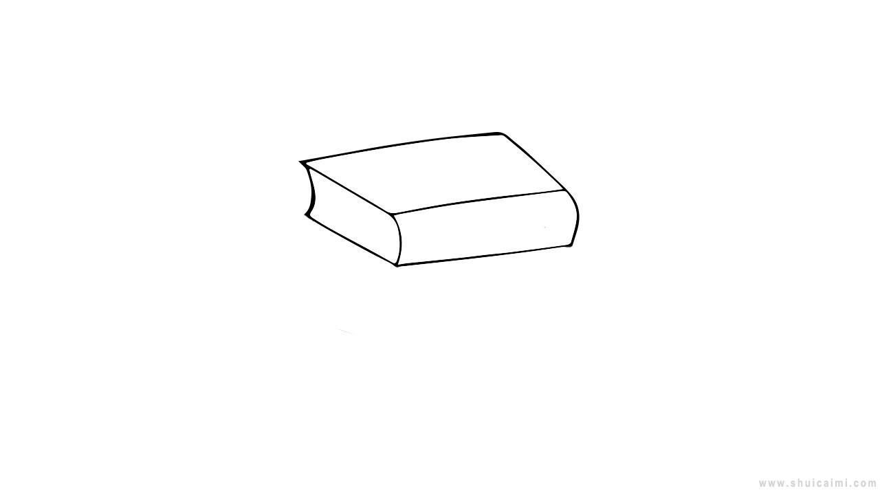 一摞书简笔画怎么画 一摞书简笔画画法