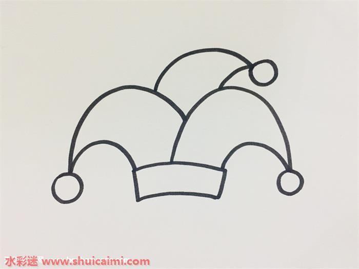 小丑的帽子怎么画 帽子简笔画画法