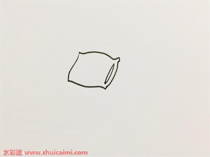 床简笔画怎么画图片大全彩色