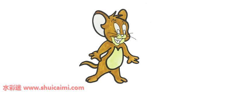 老鼠杰瑞怎么画 老鼠杰瑞简笔画简单好看