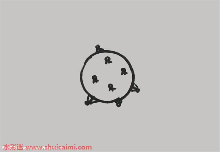 太空怎么画 太空简笔画简单好看带颜色