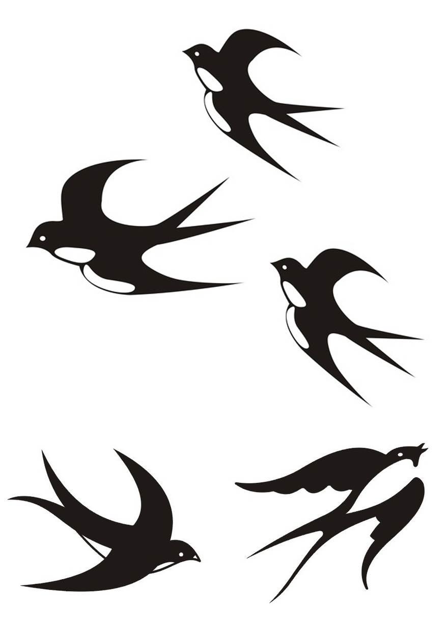 小燕子的简笔画图片大全 小燕子的简笔画图片大全大图